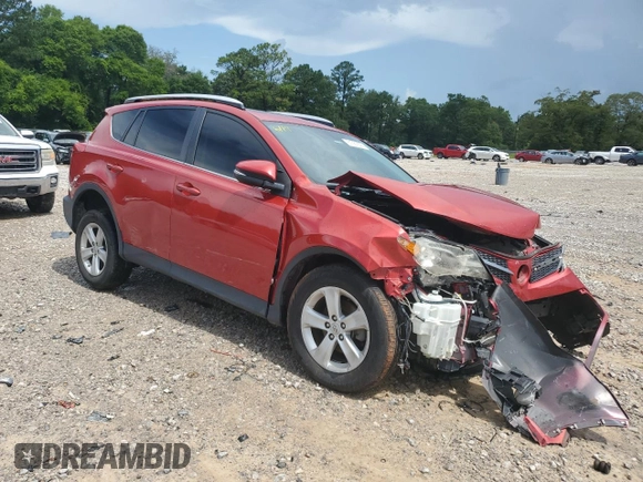 2013 Toyota RAV4 XLE with VIN JTMRFREV6D5009969, listed as a Copart auction lot 61351305 with 164,716 mi miles and Salvage title. Bid and sale history available at DreamBid. Image 4.