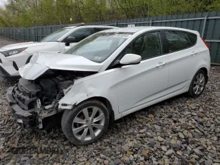 2013 Hyundai Accent SE with VIN KMHCU5AE7DU091402, listed as a Copart auction lot 50698845 with 125,262 mi miles and Salvage Title. Bid and sale history available at carsss.com. Image 1.