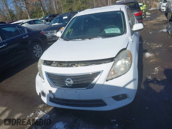 2013 Nissan Versa SV with VIN 3N1CN7AP8DL840350, listed as a IAAI auction lot 41366421 with 145,781 mi miles and . Bid and sale history available at DreamBid. Image 12.