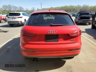 2018 Audi Q3 Premium with VIN WA1ECCFS7JR030191, listed as a Copart auction lot 52541035 with 82,903 mi miles and Salvage title. Bid and sale history available at DreamBid. Image 6.
