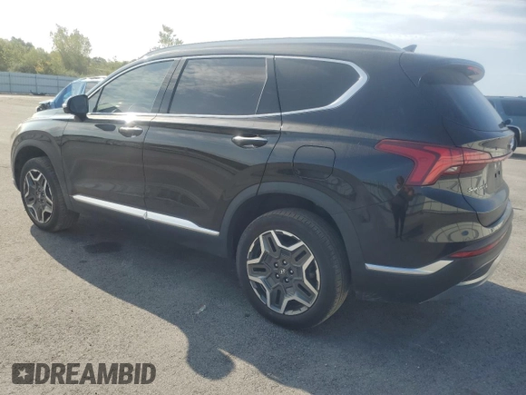 2022 Hyundai Santa Fe Hybrid Limited with VIN KM8S5DA12NU055022, listed as a Copart auction lot 70928634 with 32,367 mi miles and Salvage Title. Bid and sale history available at carsss.com. Image 2.