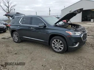 2018 Chevrolet Traverse Premier z VIN 1GNERKKW8JJ150305, wystawiony jako Copart lot #51437915 z przebiegiem 153 751 mil mil oraz Nie do naprawy • Non repairable. Historia ofert i sprzedaży dostępna na DreamBid. Obrazek 4.