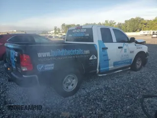 2013 Ram 1500 Tradesman z VIN 1C6RR6FG3DS711410, wystawiony jako Copart lot #50556485 z przebiegiem 123 478 mil mil oraz Szkoda całkowita • Salvage title. Historia ofert i sprzedaży dostępna na DreamBid. Obrazek 3.
