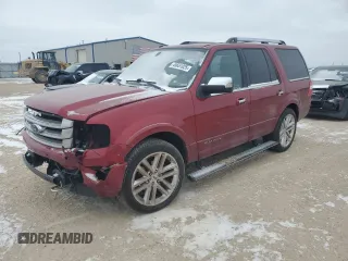 2017 Ford Expedition Platinum z VIN 1FMJU1MT2HEA13717, wystawiony jako Copart lot #45651025 z przebiegiem 114 340 mil mil oraz Szkoda całkowita • Salvage title. Historia ofert i sprzedaży dostępna na DreamBid. Obrazek 1.