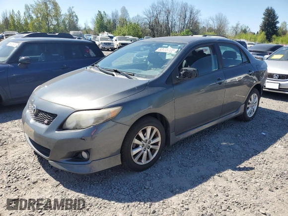 2010 Toyota Corolla with VIN 2T1BU4EE7AC476326, listed as a Copart auction lot 53885755 with 122,233 mi miles and Salvage title. Bid and sale history available at DreamBid. Image 1.
