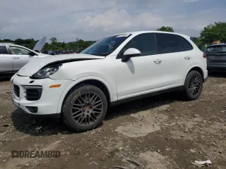 2017 Porsche Cayenne Turbo S E-Hybrid with VIN WP1AA2A26HKA90119, listed as a Copart auction lot 56776955 with 82,666 mi miles and Salvage title. Bid and sale history available at DreamBid. Image 1.