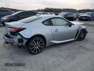2023 Toyota GR86 with VIN JF1ZNBC10P8761217, listed as a Copart auction lot 83922314 with 27,565 mi miles and Salvage Title. Bid and sale history available at carsss.com. Image 3.