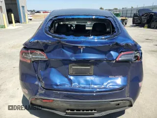 2022 Tesla Model Y Performance with VIN 7SAYGDEF4NF489629, listed as a Copart auction lot 64181775 with 22,120 mi miles and Salvage title. Bid and sale history available at DreamBid. Image 6.