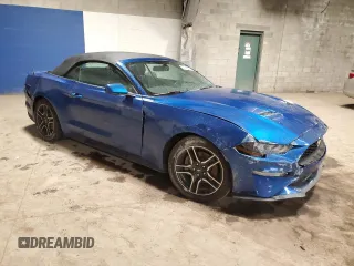 2018 Ford Mustang EcoBoost Premium with VIN 1FATP8UH7J5170342, listed as a Copart auction lot 52612615 with 97,277 mi miles and Salvage Title. Bid and sale history available at carsss.com. Image 4.