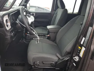 2025 Jeep Wrangler Sahara with VIN 1C4PJXEN9SW505768, listed as a Copart auction lot 88961125 with 1,806 mi miles and Clean Title. Bid and sale history available at DreamBid. Image 7.