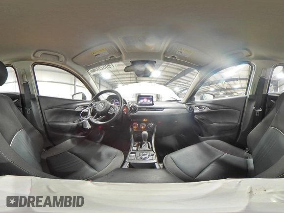2021 Mazda CX-3 Sport with VIN JM1DKDB77M1504204, listed as a Copart auction lot 79052604 with 63,293 mi miles and Salvage Title. Bid and sale history available at carsss.com. Image 16.
