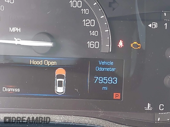 2017 Cadillac XT5 Premium Luxury AWD with VIN 1GYKNERS6HZ105266, listed as a IAAI auction lot 41860785 with 79,593 mi miles. Bid and sale history available at carsss.com. Image 16.