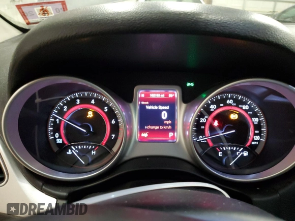 2013 Dodge Journey SXT with VIN 3C4PDCBGXDT564357, listed as a Copart auction lot 53524215 with 102,193 mi miles and Clean Title. Bid and sale history available at carsss.com. Image 9.