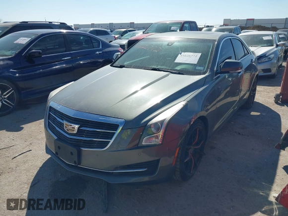 2016 Cadillac ATS Sedan Luxury Collection RWD with VIN 1G6AB5RX1G0103274, listed as a IAAI auction lot 41626772 with 74,795 mi miles. Bid and sale history available at carsss.com. Image 17.