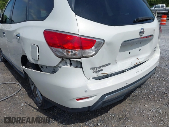 2013 Nissan Pathfinder Platinum with VIN 5N1AR2MM4DC623141, listed as a IAAI auction lot 41891386 with 139,550 mi miles and . Bid and sale history available at DreamBid. Image 6.