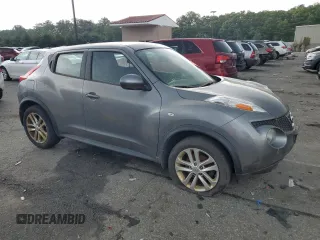 2014 Nissan Juke S with VIN JN8AF5MV6ET481632, listed as a Copart auction lot 60005854 with 128,898 mi miles and Non Repairable. Bid and sale history available at carsss.com. Image 4.