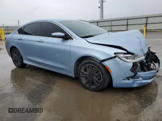 2015 Chrysler 200 Limited with VIN 1C3CCCABXFN648130, listed as a Copart auction lot 49409565 with 86,286 mi miles and Salvage Title. Bid and sale history available at carsss.com. Image 4.