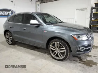 2015 Audi SQ5 Premium Plus with VIN WA1CGAFP2FA037907, listed as a Copart auction lot 44563475 with 110,120 mi miles and Clean Title. Bid and sale history available at carsss.com. Image 4.