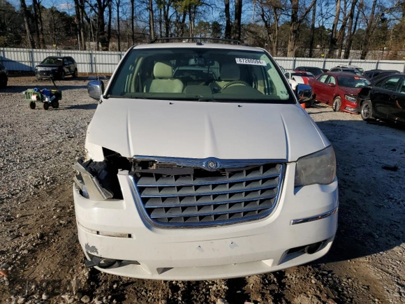 2010 Chrysler Town & Country Limited with VIN 2A4RR7DX7AR353480, listed as a Copart auction lot 87280594 with 191,983 mi miles and Salvage Title. Bid and sale history available at carsss.com. Image 5.