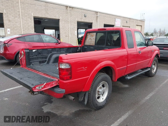 2001 Ford Ranger XL Fleet with VIN 1FTZR15E41PA01930, listed as a IAAI auction lot 41734337 with 232,987 mi miles. Bid and sale history available at carsss.com. Image 4.