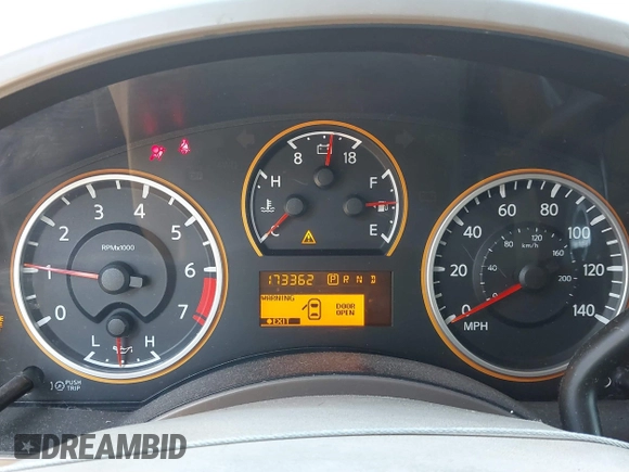 2008 Nissan Titan XE with VIN 1N6BA07D88N316742, listed as a IAAI auction lot 41747636 with 173,362 mi miles. Bid and sale history available at carsss.com. Image 7.