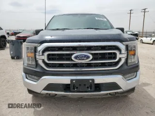 2023 Ford F-150 XL with VIN 1FTFW1E83PFB53217, listed as a Copart auction lot 50497895 with 43,095 mi miles and Salvage Title. Bid and sale history available at carsss.com. Image 5.