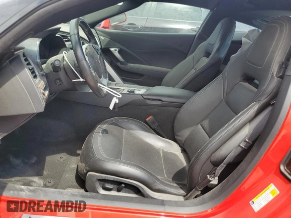 2019 Chevrolet Corvette 1LT with VIN 1G1YB2D73K5123709, listed as a Copart auction lot 57163344 with 31,274 mi miles and Clean Title. Bid and sale history available at carsss.com. Image 7.