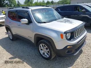 2018 Jeep Renegade Latitude with VIN ZACCJBBBXJPJ38786, listed as a IAAI auction lot 42578202 with 131,621 mi miles and . Bid and sale history available at DreamBid. Image 1.