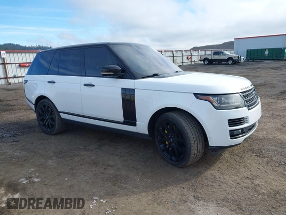 2013 Land Rover Range Rover SC z VIN SALGS2EF1DA120402, wystawiony jako IAAI lot #41900019 z przebiegiem 42 681 mil mil oraz . Historia ofert i sprzedaży dostępna na DreamBid. Obrazek 1.