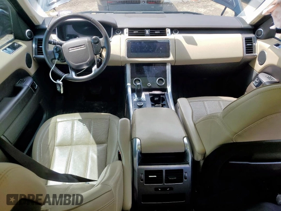 2019 Land Rover Range Rover Sport HSE with VIN SALWR2RV2KA847960, listed as a Copart auction lot 60087215 with 51,424 mi miles and Salvage title. Bid and sale history available at DreamBid. Image 8.