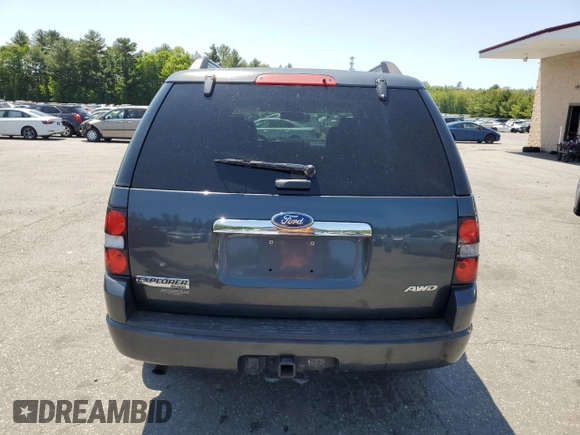 2010 Ford Explorer Limited with VIN 1FMEU8FE2AUA72433, listed as a Copart auction lot 59229735 with 228,387 mi miles and Salvage title. Bid and sale history available at DreamBid. Image 6.