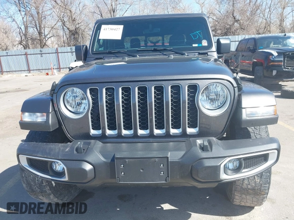 2021 Jeep Gladiator Overland z VIN 1C6HJTFG3ML588042, wystawiony jako IAAI lot #41730427 z przebiegiem 22 344 mil mil oraz . Historia ofert i sprzedaży dostępna na DreamBid. Obrazek 13.