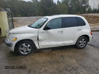 2001 Chrysler PT Cruiser with VIN 3C8FY4BB91T526428, listed as a Copart auction lot 76961974 with 160,935 mi miles and Salvage Title. Bid and sale history available at carsss.com. Image 1.