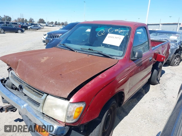 1998 Toyota Tacoma with VIN 4TANL42N0WZ136531, listed as a IAAI auction lot 41813971 with 354,777 mi miles. Bid and sale history available at carsss.com. Image 14.