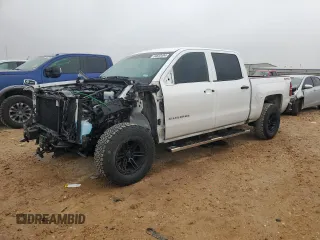 2018 Chevrolet Silverado 1500 Work Truck with VIN 3GCUKNEC5JG447156, listed as a Copart auction lot 84683494 with 77,156 mi miles and Salvage Title. Bid and sale history available at carsss.com. Image 1.