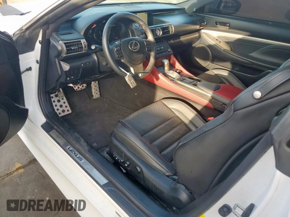 2015 Lexus RC 350 F Sport z VIN JTHHE5BC9F5008391, wystawiony jako Copart lot #64499695 z przebiegiem 79 518 mil mil oraz Czysty tytuł • Clean title. Historia ofert i sprzedaży dostępna na DreamBid. Obrazek 8.