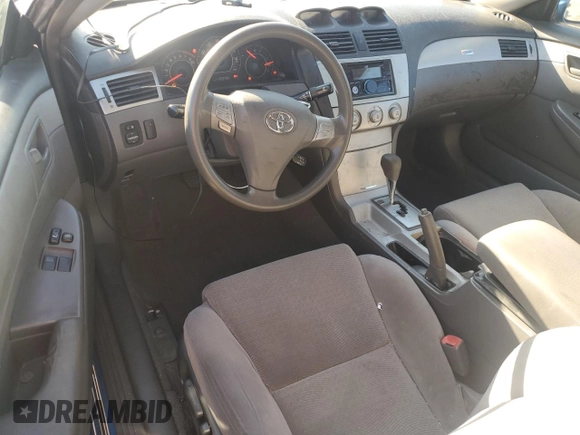 2007 Toyota Solara SE with VIN 4T1CE30P17U757758, listed as a Copart auction lot 80506774 with 203,748 mi miles and Non Repairable. Bid and sale history available at carsss.com. Image 8.