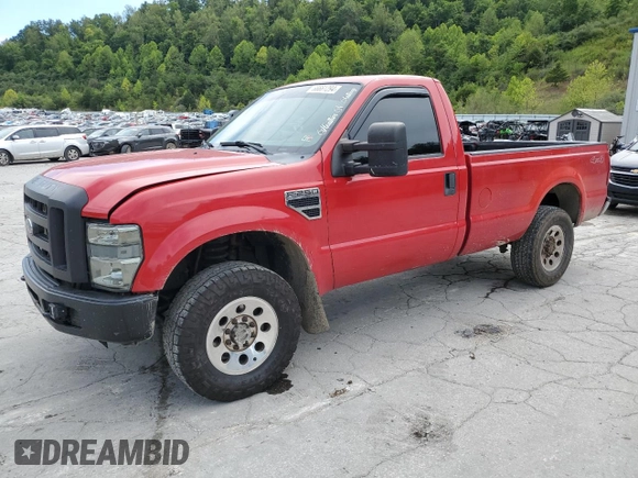 2010 Ford F-250 XL with VIN 1FTNF2B58AEA35902, listed as a Copart auction lot 66661294 with 134,687 mi miles and Salvage title. Bid and sale history available at DreamBid. Image 1.