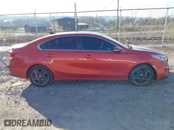 2019 Kia Forte EX with VIN 3KPF54AD7KE070948, listed as a IAAI auction lot 41982763 with 104,915 mi miles. Bid and sale history available at carsss.com. Image 13.