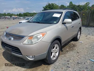 2008 Hyundai Veracruz GLS with VIN KM8NU73C98U050338, listed as a IAAI auction lot 42777376 with 115,706 mi miles and . Bid and sale history available at DreamBid. Image 2.