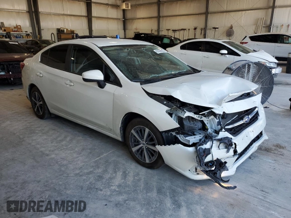 2022 Subaru Impreza Premium with VIN 4S3GKAV68N3610178, listed as a Copart auction lot 63338605 with 31,750 mi miles and Salvage title. Bid and sale history available at DreamBid. Image 4.