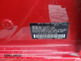 2024 Subaru Impreza Sport with VIN JF1GUAFC6R8327386, listed as a Copart auction lot 79927694 with 0 mi miles and Salvage Title. Bid and sale history available at carsss.com. Image 14.