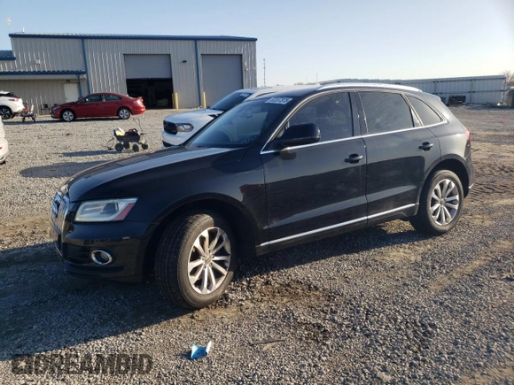 2013 Audi Q5 Premium with VIN WA1CFAFP6DA010130, listed as a Copart auction lot 52287375 with 165,040 mi miles and Clean Title. Bid and sale history available at carsss.com. Image 1.