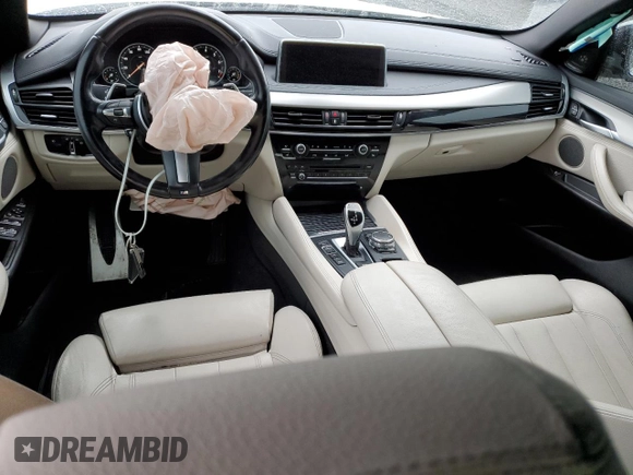 2016 BMW X6 xDrive35i with VIN 5UXKU2C53G0N80787, listed as a Copart auction lot 82030733 with 94,850 mi miles and . Bid and sale history available at DreamBid. Image 8.