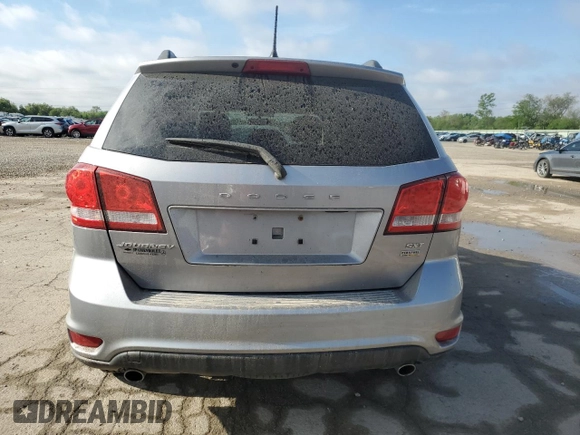 2017 Dodge Journey SXT with VIN 3C4PDCBG5HT526573, listed as a Copart auction lot 56756255 with 194,076 mi miles and Salvage title. Bid and sale history available at DreamBid. Image 6.
