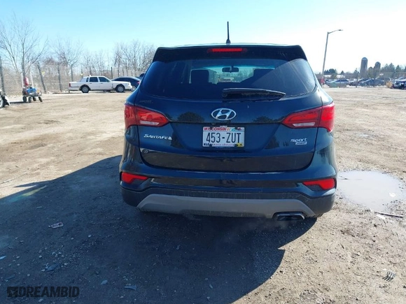 2018 Hyundai Santa Fe Sport 2.4L with VIN 5NMZTDLB2JH083094, listed as a IAAI auction lot 41829710 with 101,590 mi miles. Bid and sale history available at carsss.com. Image 16.