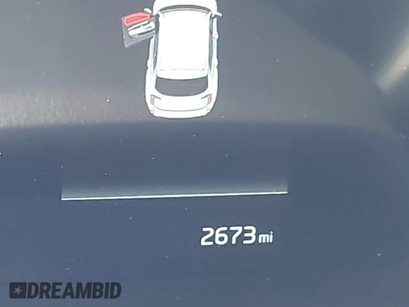 2025 Kia Telluride S with VIN 5XYP64GC4SG591192, listed as a IAAI auction lot 41758197 with 2,673 mi miles and . Bid and sale history available at DreamBid. Image 7.