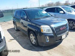 2013 GMC Terrain SLE with VIN 2GKALMEK2D6282740, listed as a IAAI auction lot 42041806 with 159,916 mi miles. Bid and sale history available at carsss.com. Image 1.