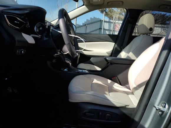 2023 Buick Encore GX Essence with VIN KL4MMFSL4PB121039, listed as a Copart auction lot 47946375 with 28,325 mi miles and Salvage title. Bid and sale history available at DreamBid. Image 7.