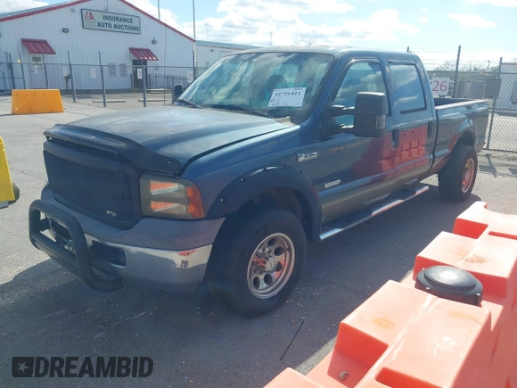 2006 Ford Super Duty F-250 XL with VIN 1FTSW20P66EA66502, listed as a IAAI auction lot 41796411 with 1 mi miles. Bid and sale history available at carsss.com. Image 17.